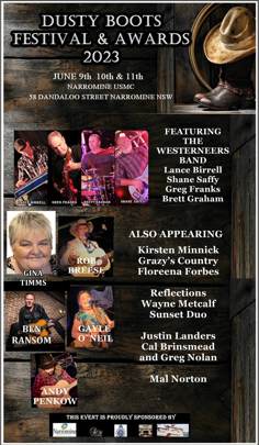 Dusty Boots Music Festival & Awards 2023